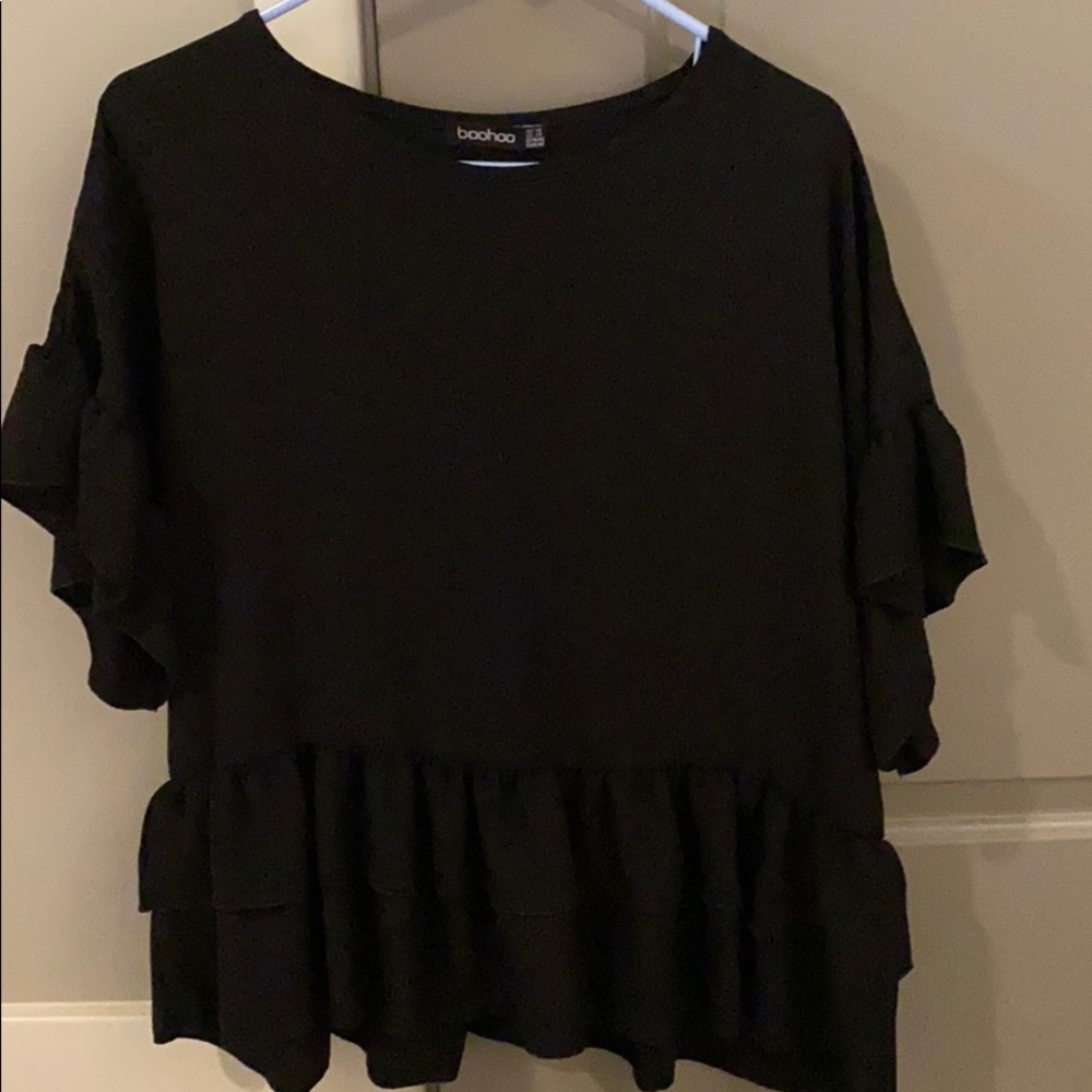 Polyester rudder tiered top